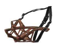 Air Mesh Drinkable Dog Muzzle,Dog Mouth Guard Cover,Classic Basket Muzzle,Adjustable,Allows Panting And Drinking,Breathable,for Dogs Prevent Anti Biting,Barking And Chewing
