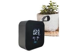Air Monitor PM2.5 | Portable Air Quality Monitor Indoor Small Type-C Charging with LED Screen Strap, Multipurpose Humidity