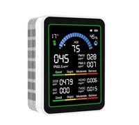 Air Monitors Indoor Professional PM2.5 PM10 Particle Counter, Humidity, TVOC Formaldehyde, Temperature Air Tester for Home