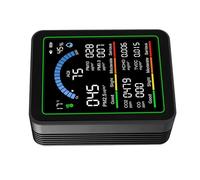 Air Monitors Indoor Professional PM2.5 PM10 Particle Counter, Humidity, TVOC Formaldehyde, Temperature Air Tester for Home