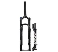 Air Mountain Bike Suspension Fork 27.5/29in, Aluminum Alloy Thru Axle 110mm 1-1/2" Disc Brake Air Pressure 120PSI Bike Front Forks