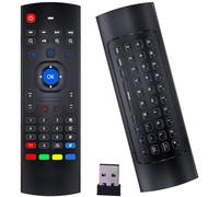 Air Mouse Remote MX3 Pro, 2.4G Wireless Mini Keyboard, Universal Remote Control with IR Learning for Android TV Box, Smart TV, Projector, Raspberry Pi