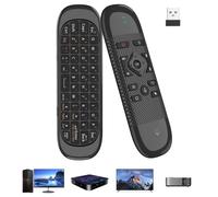 Air Mouse - with Voice, 6-Axis Gyroscope, Bluetooth, Infrared Learning, USB Air Mouse Remote Control, Multi-Function Mini Wireless Keyboard, Suitable for Smart TV/Android TV Box/PC/Projector