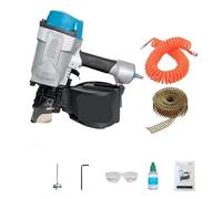 Air Nail Gun, Pallet Coil Nailer CN55 CN70 Pneumatic Air Nail Gun for Wood Working Furniture Packing Box Tool,Decoration Craft Projects(CN55)
