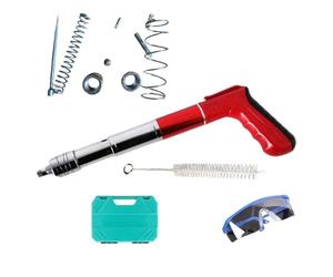 Air Nailer - Cement Wall Nailer, Manual Nail Machine with 100 Nails, 5 Gear Fastening Tool | Long Lasting Multifunctional for Red Brick Concrete Wooden Boards Home Workshop Construction Repair Tool