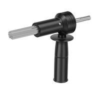 Air Needle Scaler Alloy Steel Pneumatic Needle Scaler with Non Slip Handle Needle Gun Rust Remover Heavy Duty Needle Scaler Air Tool for Rust Layer Paint Film Welding Slag