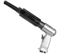 Air Needle Scaler with 19 Hardened Steel Needles, 3000BPM Pneumatic Rust Remover, 1/4" Inlet, 10CFM, Heavy Duty Pistol Grip Needle Gun for Rust, Paint, and Slag Removal, 90 PSI Air Tool