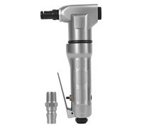 Air Nibbler Metal Cutter Aluminum Alloy Pneumatic Cutting Tool Handheld Air Scissor High Hardness Blade Air Scissors Handheld Pneumatic Cutting Tool for Automotive Sheet Metal Operations Wood Metal