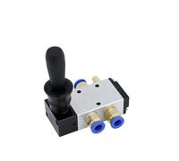 Air-Operated Hand-Operated Plate Valve 4H210-08/4H310-10 Cylinder Control reversing Valve Switch 2-Position 5-Way(4H310-10,6mm Joint)