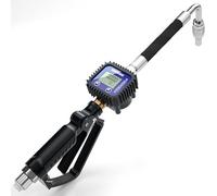 Air Operated Oil Control Valve Digital Meter Pneumatic Fuel Dispensing Nozzle Heavy Duty Transfer Gun Controller 1/2BSP 70Bar 50GPM