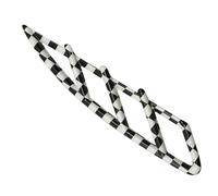 Air Outlet Cover Trim Compatible with Smart 451 for Fortwo Car Mudguard Air Condition Vent Outlet Cover Moulding Sticker Modified Exterior Decoration Car Accessories(color1)