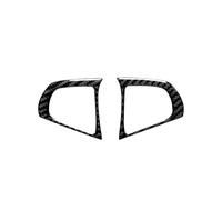 Air Outlet Decorative Cover Steering Wheel Decoration Frame Patch Carbon Fiber Car Interior Decorative Stickers For BMW G01 G02 X3 X4 2018-2020