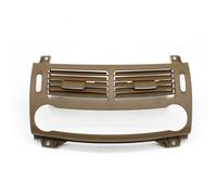 Air Outlet Grille Panel Compatible With Benz E Class W211 2003-2008 LHD RHD Front Central Air Conditioning Middle AC Vent Outlet Panel Cover 21183018547371(Dark Yellow)