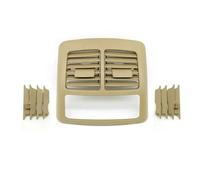 Air Outlet Grille Panel Replacement for Benz E-Class W211 2003 2004 2005 2006 2007 2008 Car Rear Wheels Air Ventilation Ac Vent Grille Panel Cover 21183100609116(Light Beige-Wheels)(Beige-Panel)