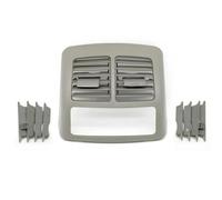 Air Outlet Grille Panel Replacement for Benz E-Class W211 2003 2004 2005 2006 2007 2008 Car Rear Wheels Air Ventilation Ac Vent Grille Panel Cover 21183100609116(Light Beige-Wheels)(Dark Gray-Pan