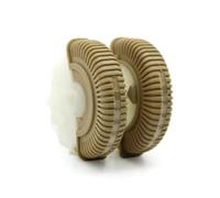 Air Outlet Grille Panel Replacement for Benz E-Class W211 2003 2004 2005 2006 2007 2008 Car Rear Wheels Air Ventilation Ac Vent Grille Panel Cover 21183100609116(Light Beige-Wheels)(Beige-Wheels)
