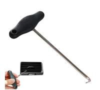 Air Outlet Pulling Hook Removal Tool - Dashboard Air Vent Extraction,T-Handle Design Steel Material Multifunction Tool for Glass Regulators