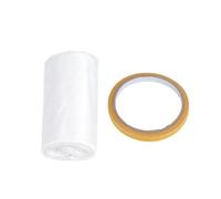 Air Outlet Redirect Sleeve Polyethylene Flexible Duct 39.5 Cm Flat Width White Cooling Guide Accessory for Car Home Vents Ac Vent Deflector Hose Cooling Redirect Channel Air Guide Sleeve Cabin Outlet