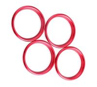 Air Outlet Ring Cover Compatible With A3 For S3 2014 2015 2016 2017 2018 2019 For Q2 2017 2018 2019 Car Air Center Console Outlet Trim Inner Ring Cover