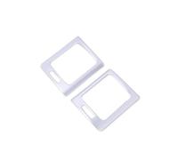 Air Outlet Ring Cover Front Air Condition AC Vent Outlet Cover Molding Trim Interior Compatible With Subaru For WRX For Sti 2017 2018 2019 2020 2021