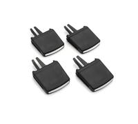 Air Outlet Vent Car Front Air Conditioning AC Vent Outlet Tab Clip For Land For Rover For Freelander 2 For Range For Classic L321 1994-2015 AC Vent Grille(Front 4 PCS)