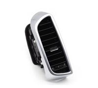 Air Outlet Vent Dash Panel Front Center Middle AC Air Vent Grille Outlet Carbon Complete Assembly 7P5819204B Compatible With Porsche For Cayenne 958 2010 2011 2012 2013 2014 2015(Silver Central-Left)
