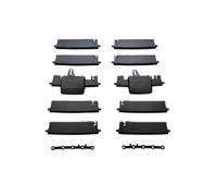 Air Outlet Vent Dash Panel Rear Air Conditioning Outlet Vent Grill Adjustment Slide Clip Pick A1668300554 Compatible With Benz For GL W166 2012 2013 2014 2015(Left and Right)