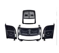 Air Outlet Vent For Benz E-Class W211 E320 E500 E550 2003-2008 Car AC Front Left Right Center Rear Air Conditioner Vent Grille Panel Cover Full Set(Black A Set)