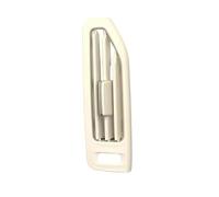 Air Outlet Vent For Benz ML GL For GLS For GLE 2012-2019 Inner B Pillar Air Conditioner Outlet Frame A/C Vent Cover 1 Piece A1668300954(Porcelain White-L)