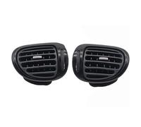 Air Outlet Vent For Citroen C2 5-door Sedan Dashboard Air Conditioning Panel Instrument Pancel VTS Air Outlet Vents 8211C6 8264Y6 AC Vent Grille(Black Pair)