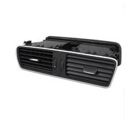 Air Outlet Vent For VW For Passat CC B6 B7 R36 Car LHD Chrome Piano Paint Dashboard Air Conditioning Outlet Vent Aération Climatisation(Matte black middle)