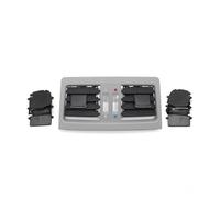 Air Outlet Vent Grille For BMW 3 Series E90 E91 2005 2006 2008 2009 2010 2012 Rear Air Conditioner AC Vent Grille Outlet Cover Panel Trim Air Outlet Vent(Gray)