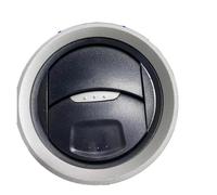 Air Outlet Vent Grille For Fiesta Air Conditioner Vents Interior AC Panel For Fiesta Air Conditioning Outlet Dashboard Vent Nozzle Air Outlet Vent(Silver RingPaddle)