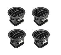 Air Outlet Vent Grille For Opel For Corsa D Adam 2201099 Air Conditioning Car Air Vent Panel Grille Ventilation Grille Air Outlet Nozzle Grille Air Outlet Vent(Black-Rear Pair)