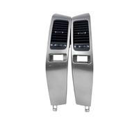 Air Outlet Vent Grille For Toyota For Land For Cruiser For Prado LC120 2003-2009 Air Vent Grille A/C Vent Silver Decorative Frame Air Outlet Vent(1Set)