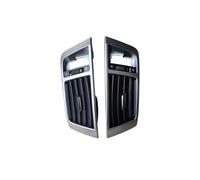 Air Outlet Vent Grille For Toyota For Land For Cruiser LC200 2008-2015 A/C Air Vent Grille Parts 1Pair Car Middle Center Dash Air Conditioner Outlet Assembly Air Outlet Vent(Silver)