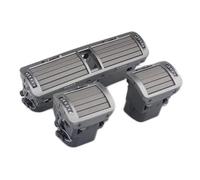 Air Outlet Vent Grille For Vw For Passat B5 3B0819728 3B0819704 3B0819703 Central Air Vent Outlet AC Heater Dashboard Air Outlet Vent(Set 3 pcs B)