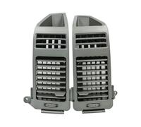 Air Outlet Vent Replacement for Nissan For Armada For Titan 2004-2006 For Pathfinder Center Console Left+Right Side AC Air Vent Grille Aération Climatisation(Black A pair)(Gray A pair)