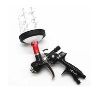 Air Paint Spray Gun Varnishes and Primer 1.3MM with .7mm Nozzle Kit 400cc Mixing Cup 600CC Tank