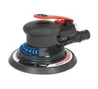 Air Palm Orbital Sander 150mm Dust Free Outlet Powerful Sanding Tool 1/4"BSP