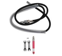 Air Pencil Die Grinder 58000rpm NPT 1/4in Pneumatic Grinder Set Engraving Pen with M3 Collet Lightweight Portable High Speed Accuracy Robust Tungsten Steel