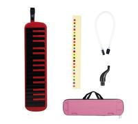 Air Piano Keyboard Soprano Melodica With Long Tube Short Mouthpieces & Carry Bag 32 Keys Melodica Instrument For Kids