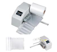 Air Pillow Machine for Packaging, Mini Inflator with Heat Sealing, 16m/min Speed for Logistics, Warehouses, Express & Shipment