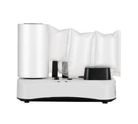 Air Pillow Machine Inflator, 2.2-2.4M/min Fast Inflation, Efficient Mini Air Cushion Packaging Machine for Shipping, Protects Products