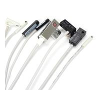 Air Pneumatic Cylinder Magnetic Reed Sensor for SPST NO Type 5-240V DC/AC with Red LED Indicator, Compatible with SU/for SC/SI/MAL/MA Series Models CS1-S/CS1-G/C(CS1-J)