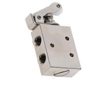 Air Pneumatic Mechanical Valve, TAC2-31V 3P 3S 4V 4P Pneumatic Button Switch Valve W Fiittings(TAC-41P-34C)