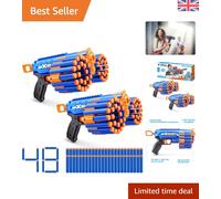 Air Pocket Technology Blasters: 2x Insanity Manic Blasters with 90 Feet Range
