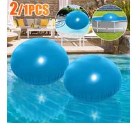 Air Pool Pillow PVC Pool Cover Air Pillow Durable Winterizing Pool Covers Winter Cold Resistant Swimming Pool Inflatable Cushion 2PCS