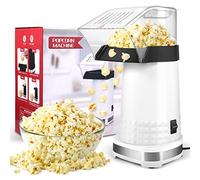 Air Popper Popcorn Maker, 1200W Fast Making Electric Popcorn Machine with Measuring Cup and On/Off Switch, BPA Free, Oil-Free, ETL Certified 90% High Popping Rate Popcorn Popper for Home, Party, Movie