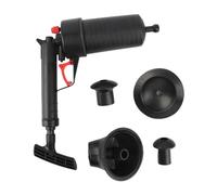 Air Power Drain Blaster Tools High-Pressure Pipeline Clogged Remover Large Handle Accessories for Bathroom Shower Bathtub